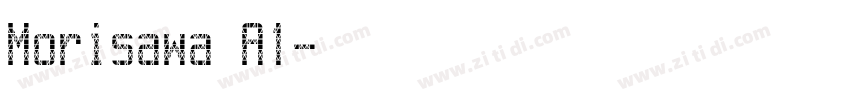 Morisawa A1字体转换
